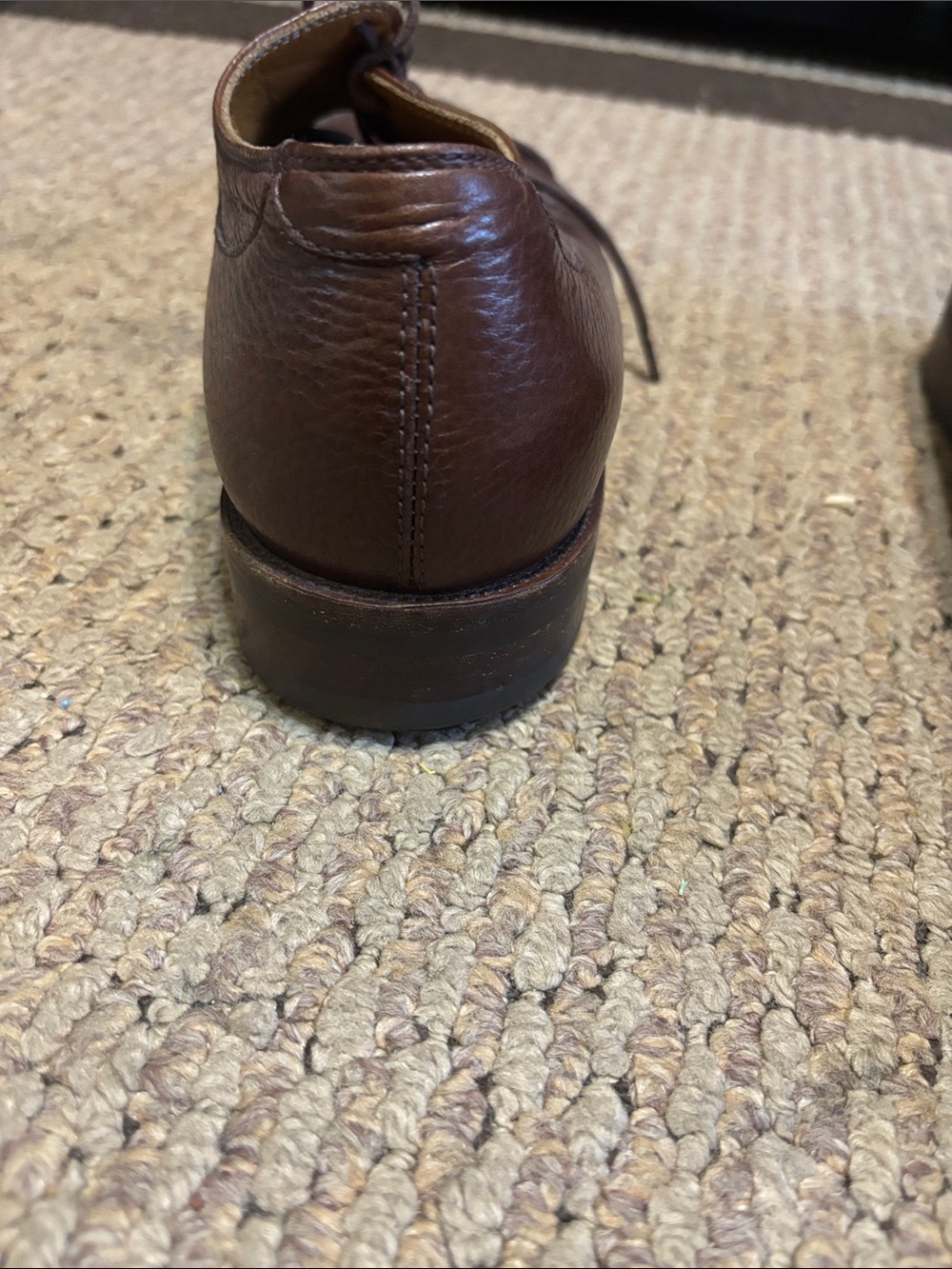 Polo by Ralph Lauren Brown Leather Lace-Up Oxfords - Picture 6 of 13